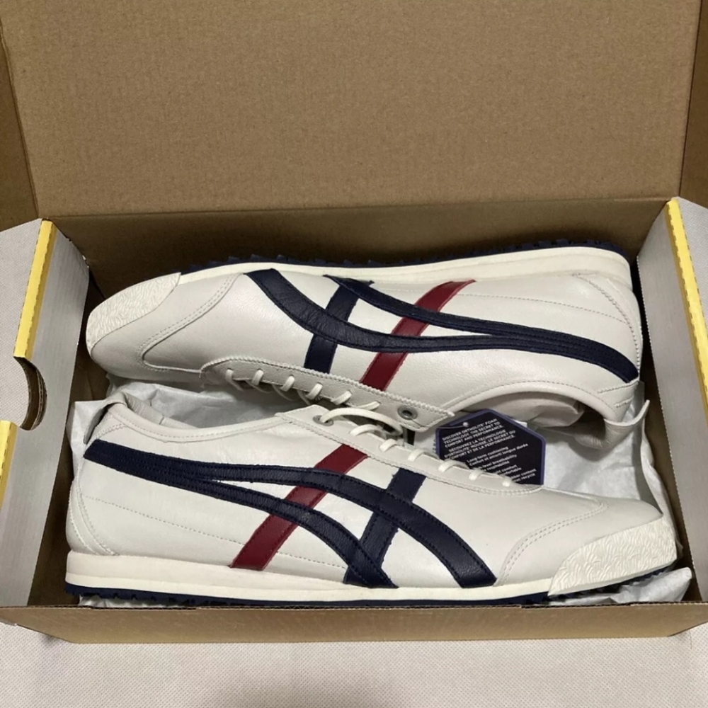 Onitsuka Tiger MEXICO 66 SD CREAM/PEACOAT 1183A872 101 UNISEX New!! Japan F/S